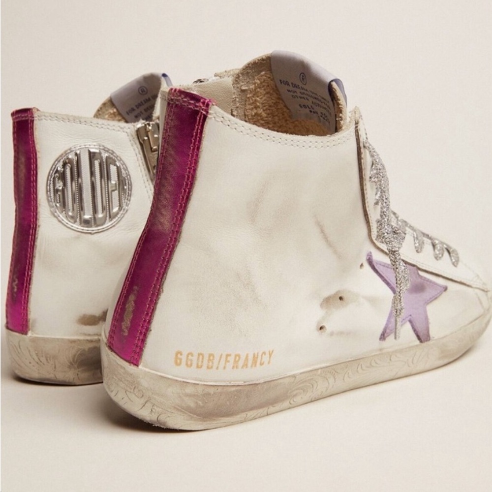 UNIQUE FRANCY GOLDEN GOOSE 💜💜🩶🩶